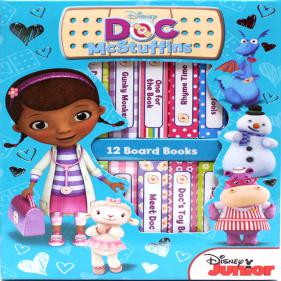 Block Set: Doc McStuffins 12 board books set - 보드북