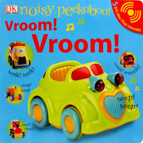 Noisy Peekaboo: Vroom! Vroom! - 사운드 플랩북