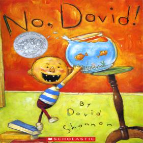 칼데콧 수상작 No, David! - 페이퍼북