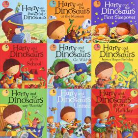 Harry & the Dinosaurs bestselling 9 books set