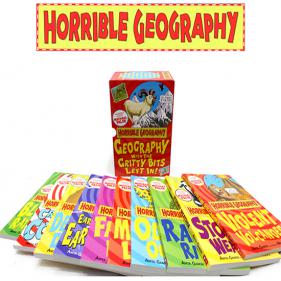Horrible: Geography with the Critty bits left in! 10 books set