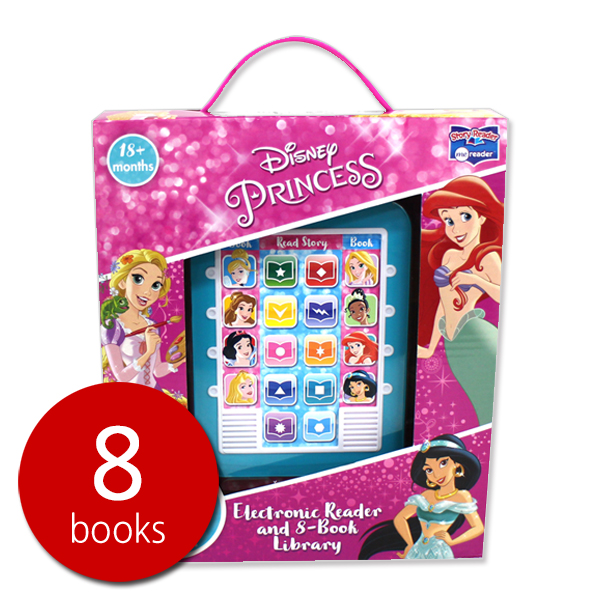 Me Reader: Disney Princesses PAD+8 books set - 미리더