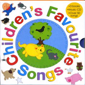 Childrens Favourite Songs 3 books set (B+CD) - 하드커버북