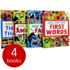 DK Hide and Seek 4 books set - 하드커버북