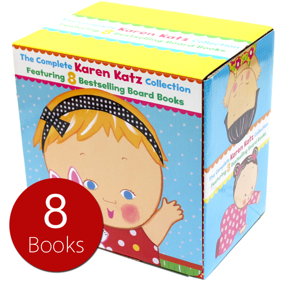 The Complete Karen Katz Bestselling Collection 8 Books set - 보드북