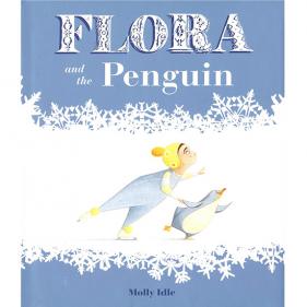 FLORA and the Penguin - 하드 보드 스토리 북