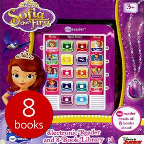 Me Reader: Disney Sofia the First PAD+8 books set - 미리더