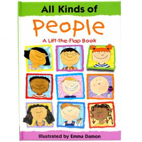 All Kinds of People: a Lift-the-Flap Book - 플랩북