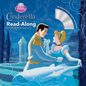 Disney Cinderella Read-Along Storybook and CD - 페이퍼북