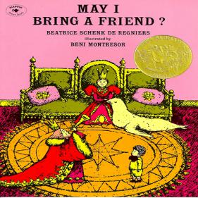 칼데콧 수상작 May I Bring a Friend? - 페이퍼북