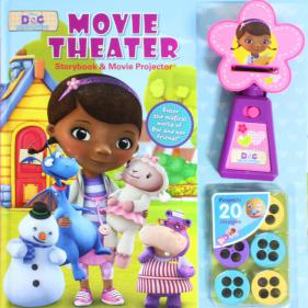 Doc McStuffins Movie Theater Storybook & Movie Projector - 하드커버북