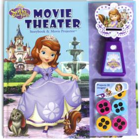 sofia movie theater Storybook & Movie Projector - 하드커버북