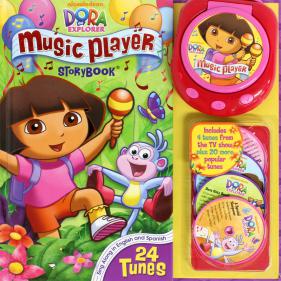 Dora Music Player Story Book - 뮤직플레이어북