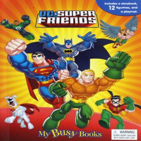 DC Super Friends My Busy Book : 디씨 슈퍼 프렌즈 - 비지북