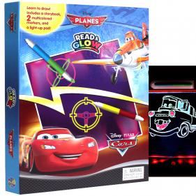 Disney Planes & Disney/Pixar Cars Read & Glow - 네온사인 보드북