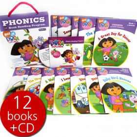 Scholastic Dora Pack 2: Phonics Reading Program(B+CD) - 페이퍼북
