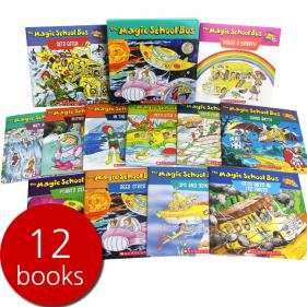 Scholastic THE MAGIC SCHOOL BUS 25TH ANNIVERSARY 12books BOX SET