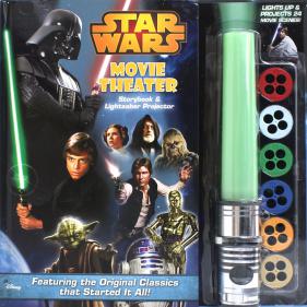 Star Wars Movie Theater Storybook & Lightsaber Projector - 스타워즈 무비씨어터