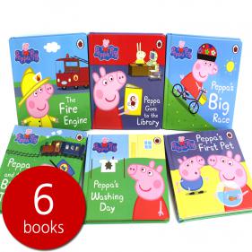 Peppa Pig 6 Board Books Set - 보드북