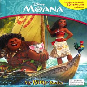 Disney Moana My Busy Book - 디즈니 모아나 비지북