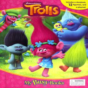 DreamWorks Trolls My Busy Book - 드림웍스 트롤 비지북