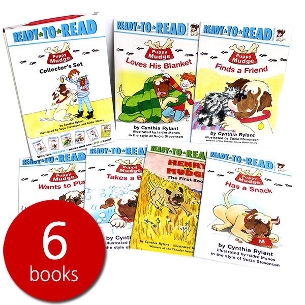 Puppy Mudge Collector's Set 6 Books Set (Read-to-Read)(Pre-Level 1 & Level 2) - 페이퍼북