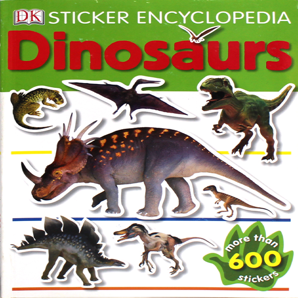 B급) Sticker Encyclopedia: Dinosaurs - 스티커북