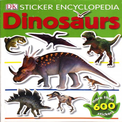 B급) Sticker Encyclopedia: Dinosaurs - 스티커북
