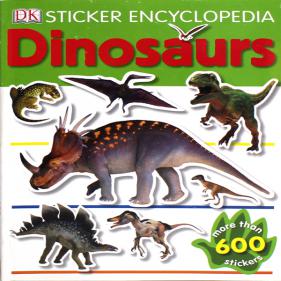 B급) Sticker Encyclopedia: Dinosaurs - 스티커북