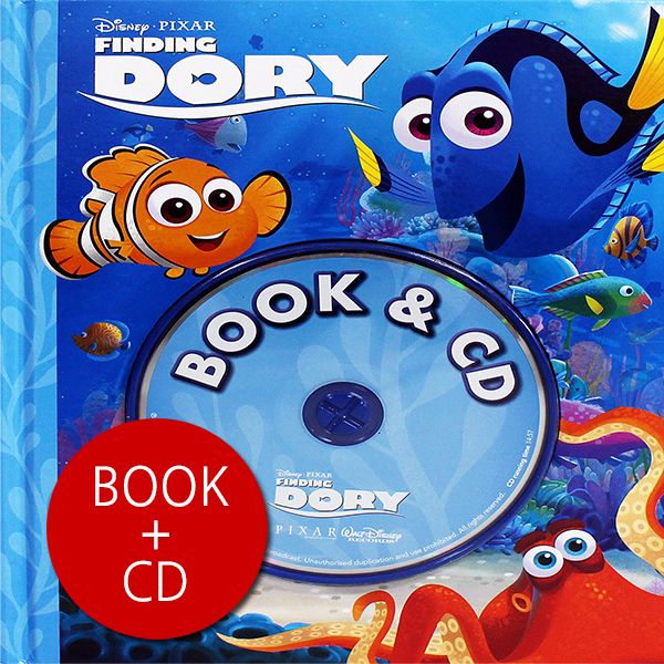 Disney Finding Dory Book & CD