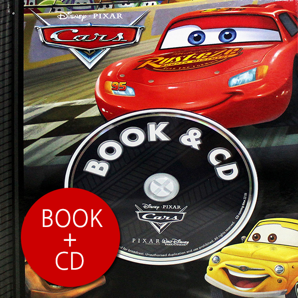 Disney Cars Book & CD - 하드커버