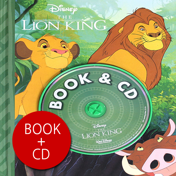 DISNEY THE LION KING BOOK&CD