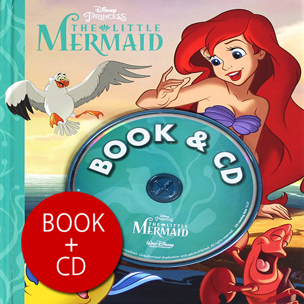Disney Princess the Little Mermaid Book&CD
