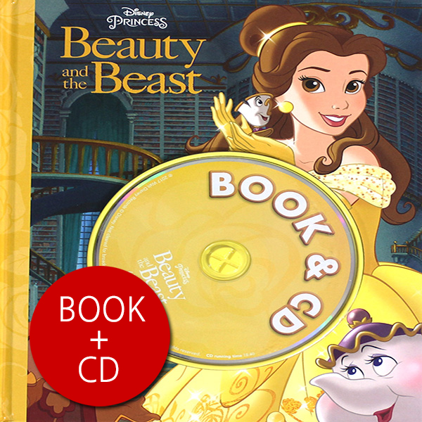 DISNEY PRINCESS BEAUTY AND THE BEAST BOOK&CD