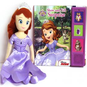 Sofia the First Show-and-Tell Surprise: Play a Sound Book - 소피아 사운드북+인형 세트