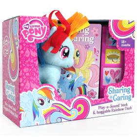 Little Pony Sharing is Caring: Play a Sound Book - 포니 사운드북+인형 세트