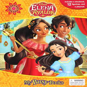Disney Elena of Avalor My Busy Book - 디즈니 아발로 왕국의 엘레나 비지북