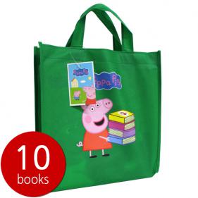 Peppa pig storybook bag X 10 green - 페이퍼북