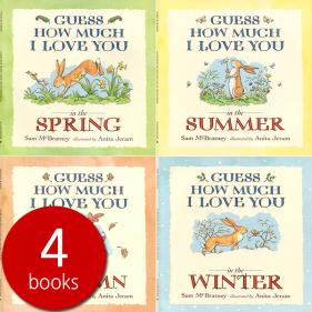 Guess How Much I Love you 봄여름가을겨울 시리즈_4권 스토리북 세트