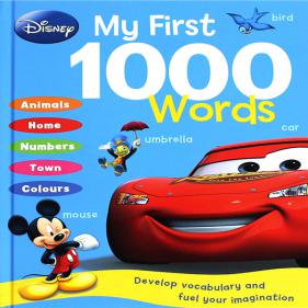 Disney - My First 1000 Words - 하드커버북