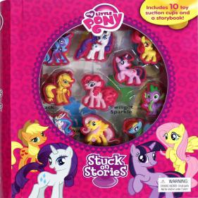 My Little Pony Stuck on Stories Board Book - 스턱 온