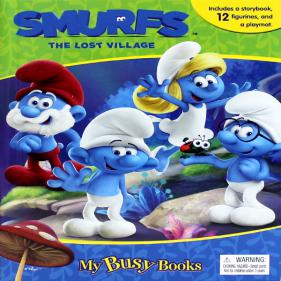 New Smurfs: The Lost Village My Busy Book - 비지북