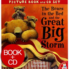The Bears in the Bed and The Great Big Storm (B+CD) - 페이퍼북