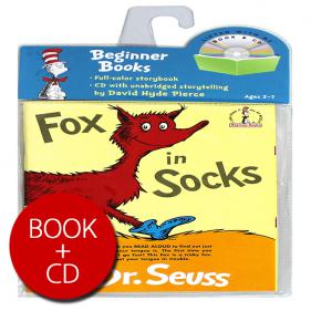 Dr. Seusss Fox in Socks Book & CD - 닥터수스 페이퍼북