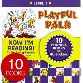 Now I'm Reading! Level 1: Playful Pals - 하드커버북