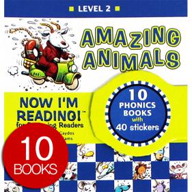 Now I'm Reading! Level 2: Amazing Animals - 하드커버북