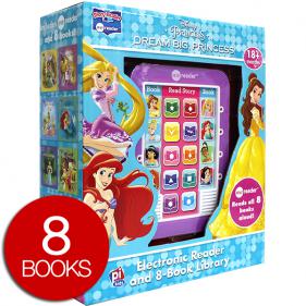 Me Reader: Disney Dream Big Princess 8books+리딩패드 set - 미리더