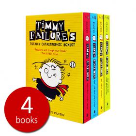 Timmy Failure Totally Catastrophic 4권 박스 세트 - 페이퍼북