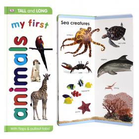 DK Tall and Long My First Animals - 하드커버북