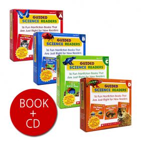 Scholastic Guided Science Readers Level A~D Set (페이퍼북 64권, 오디오 CD 4장)